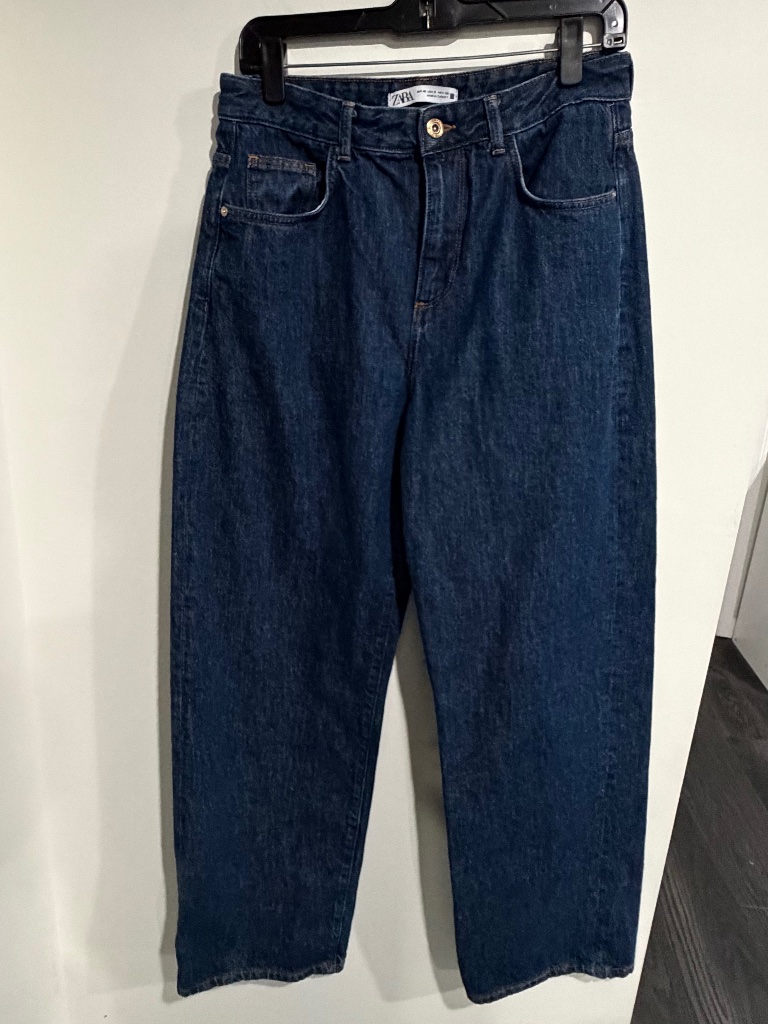 Selvedge Straight Leg Denim In Washed Indigo